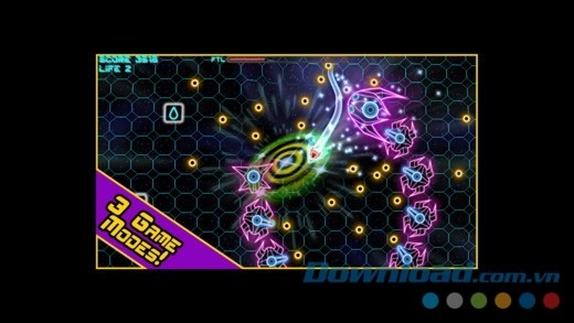 Hyperlight EX cho iOS thách thức người chơi ở 3 chế độ độc đáo