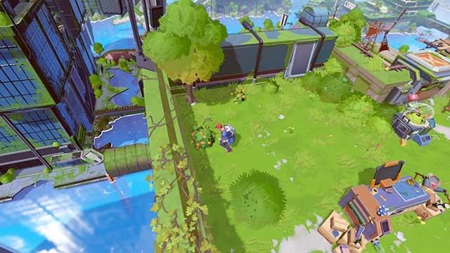 Xây dựng một khu vườn và biển với đầy cá để nấu những món ăn ngon