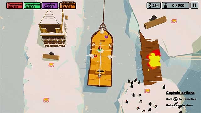 Trong băng cướp biển, thuyền trưởng sẽ đưa ra những quyết định quan trọng