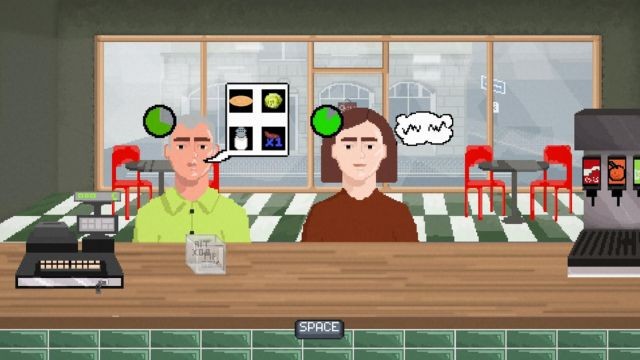 Giao tiếp với khách hàng bằng cử chỉ và cố gắng đoán yêu cầu của họ