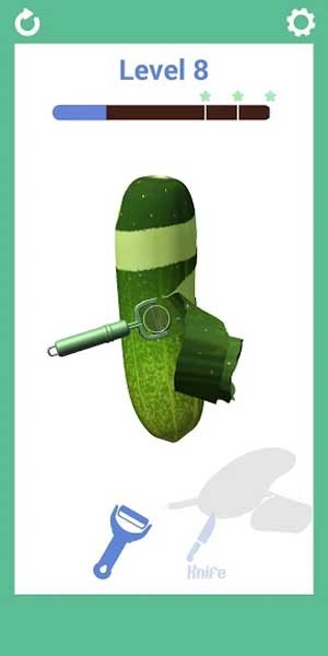 Các loại hoa quả trong game được mô phỏng sống động