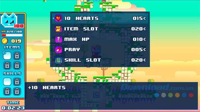 Nâng cấp kỹ năng và trang bị