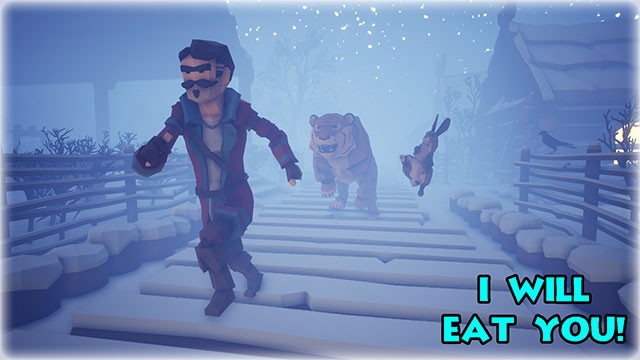 Game I Will Eat You đưa bạn vào chuyến phiêu lưu ôn lại ký ức tuổi thơ