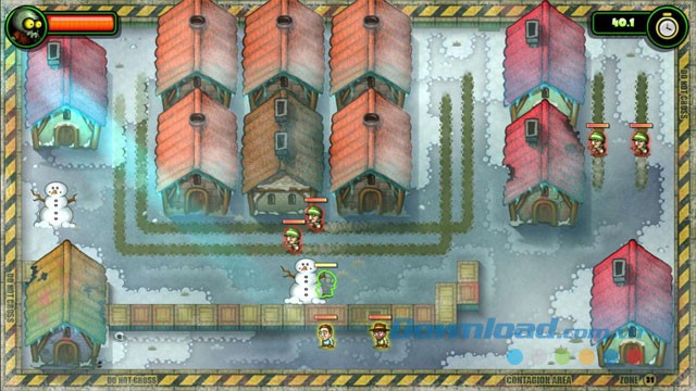 Ẩn nấp tại các địa điểm khó bị phát hiện trong game chiến thuật I, Zombie cho Windows 10