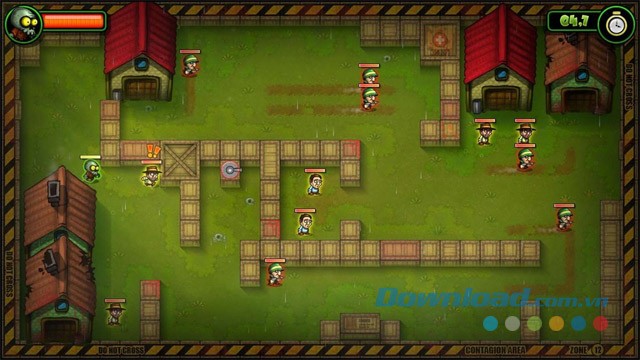 Tìm cách lây nhiễm cho dân làng trong game chiến thuật I, Zombie cho máy tính