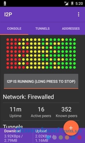 Giao diện I2P cho Android