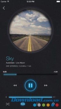 Ứng dụng nghe nhạc chất lượng cao