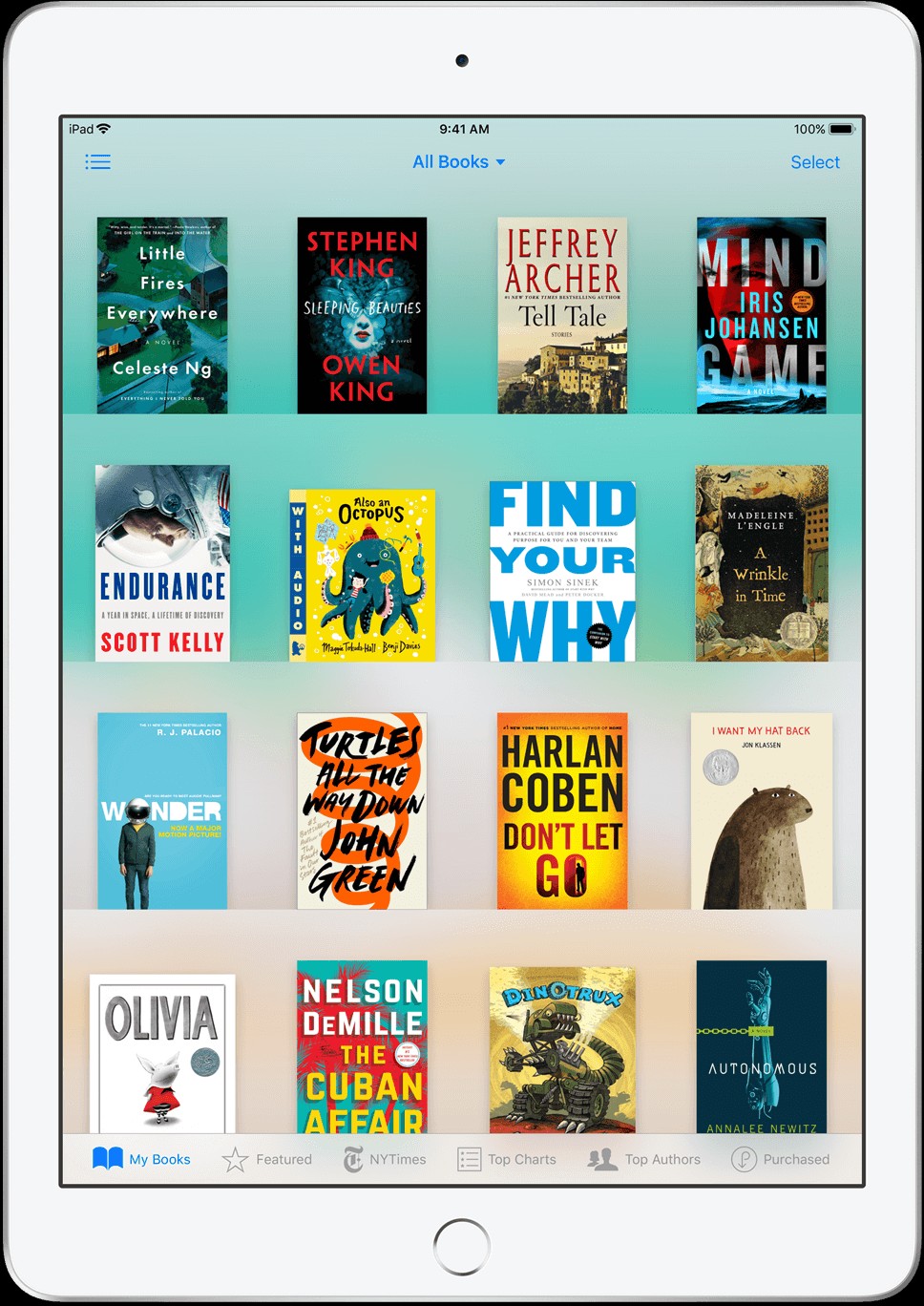 ibooks cập nhật nội dung tự động