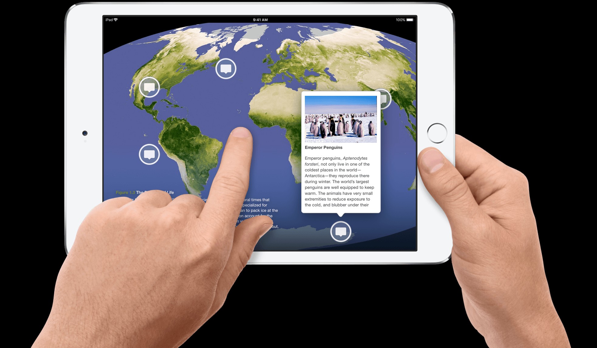 iBooks hỗ trợ sách multi-touch