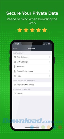 Giữ cho dư liệu người dùng luôn an toàn