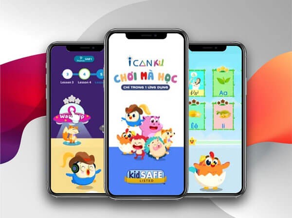 ICANKid - Ứng dụng chơ mà học cho bé