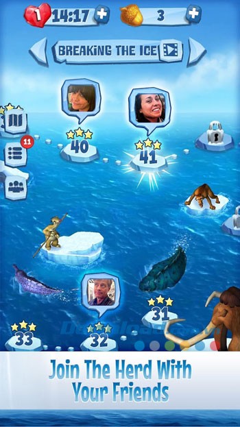 Thử thách với bạn bè trong game