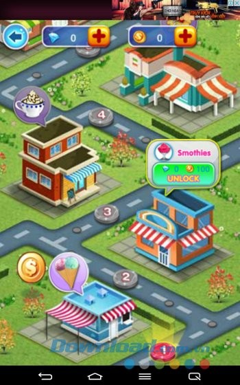 Bản đồ game Ice Cream Maker