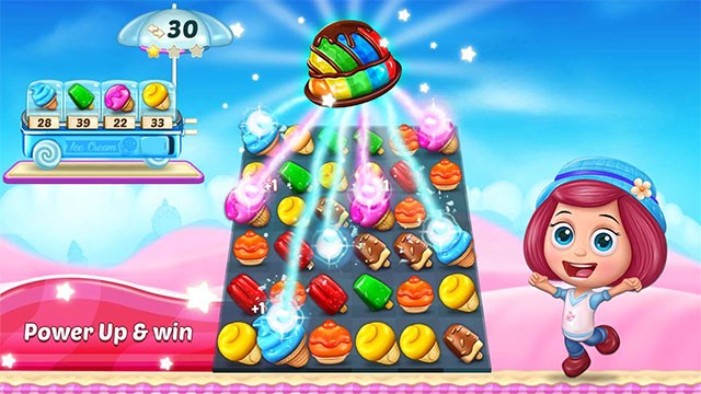 Tận dụng bổ trợ để chinh phục những bàn chơi match-3 cực khó