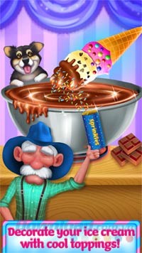 Trang trí với hàng loạt topping