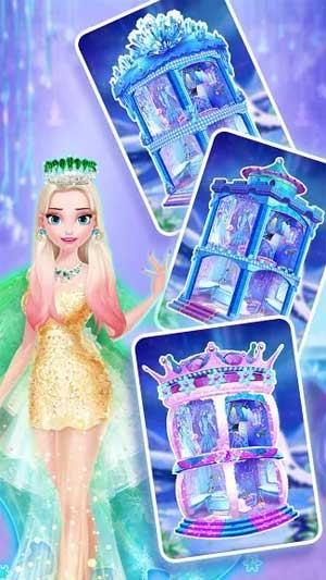 Ice Queen Spa có rất nhiều tủ quần áo lộng lẫy để người chơi lựa chọn
