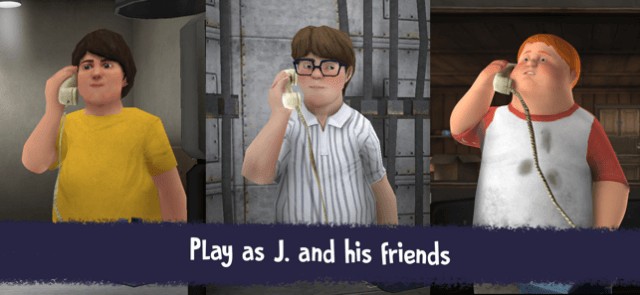 Bạn chơi trong vai J. hoặc bạn bè của cậu ấy trong game Ice Scream Friends