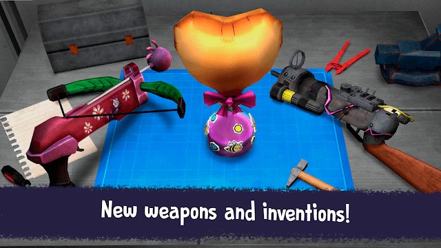 Nhiều loại vũ khí sáng tạo và những phát minh độc đáo đang chờ bạn khám phá