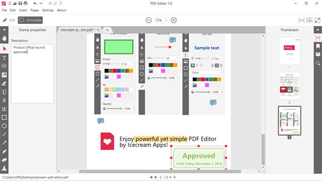 Dễ dàng thêm chú thích và chỉnh sửa PDF theo ý muốn