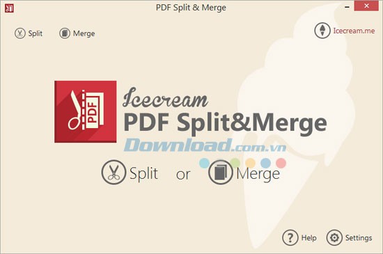 IceCream PDF Split&Merge
