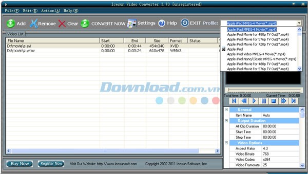 Icesun Video Converter