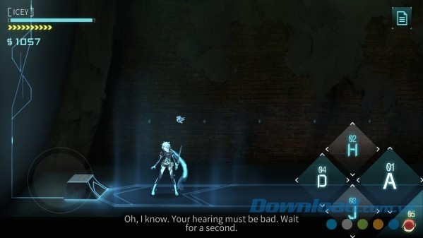 Game nhập vai kết hợp hành động cực hay ICEY cho Android