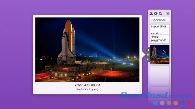 Giao diện phần mềm đơn giản và nhỏ gọn trên màn hình máy tính