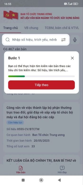 Tìm kiếm văn bản nhanh chóng