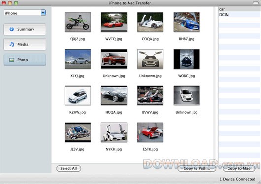 iDeer iPhone to Mac Transfer