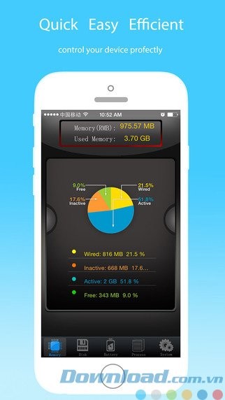 Quản lý bộ nhớ iPhone/iPad