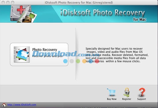 iDisksoft Photo Recovery for Mac