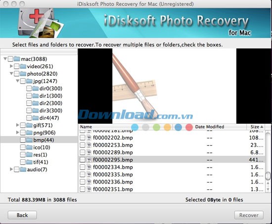 iDisksoft Photo Recovery for Mac