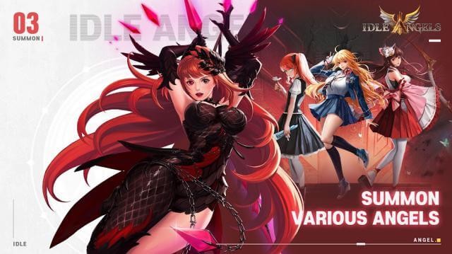 Triệu hồi nhiều thiên thần khác nhau vào đội của bạn