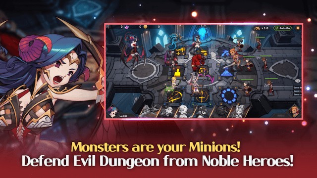 Tham gia vào cuộc phiêu lưu trong ngục tối gay cấn trong game Idle Defence Arena