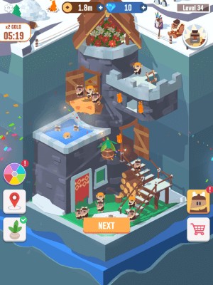 Lối chơi nhàn rỗi thú vị, gây nghiện