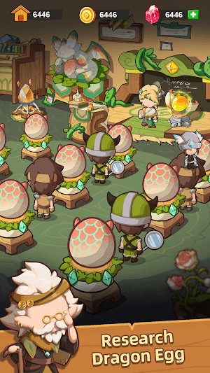 Idle Dragon School cho bạn quản lý một trường học rồng nhàn rỗi