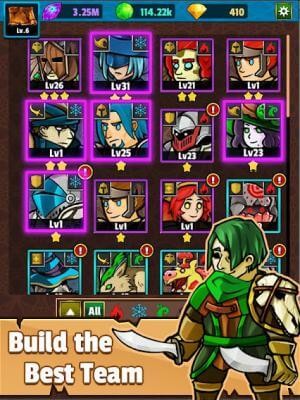 Xây dựng một đội anh hùng tốt nhất