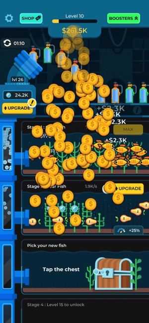 Thu tiền nhàn rỗi