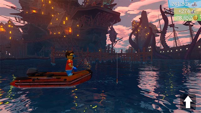 Thiết lập cần câu, chợ cá và nhà hàng tự động để 'cày' game mọi lúc mọi nơi