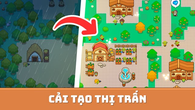 Thực hiện cải tạo thị trấn