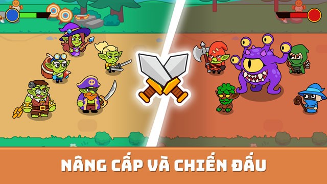 Nâng cấp và chiến đấu