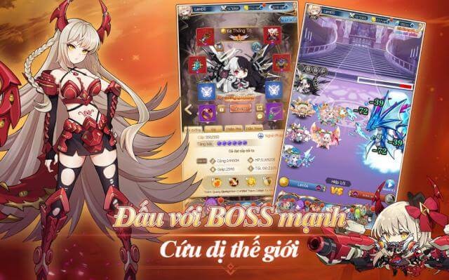 Chiến đấu với quỷ dữ và cứu thế giới