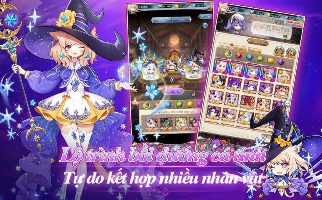 Kết hợp các nữ thần, tạo ra đội hình độc đáo