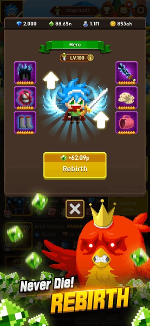 Nhân vật của bạn bất tử