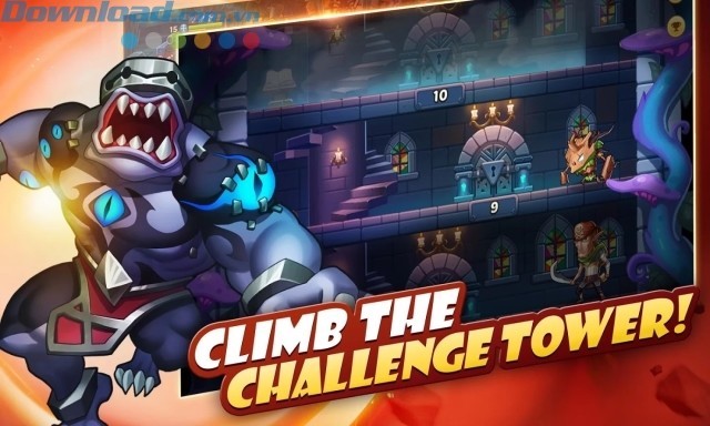 Leo lên vị trí cao của tháo thách thức