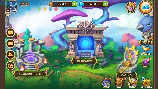 Đồ họa 3D tuyệt đẹp, màu sắc hài hòa