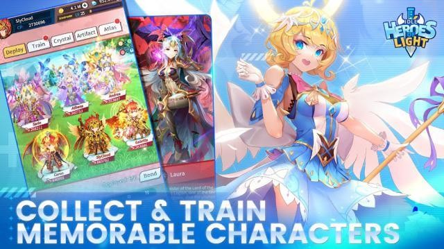 Thu thập và đào tạo các nhân vật tuyệt đẹp