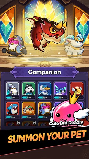 Mở khóa Pet để có thêm bạn đồng hành