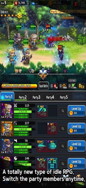 Idle Knights là một game idle RPG cực giải trí