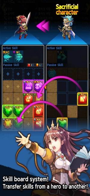 Hệ thống bảng kỹ năng độc đáo